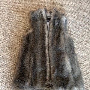 Faux Animal Vest